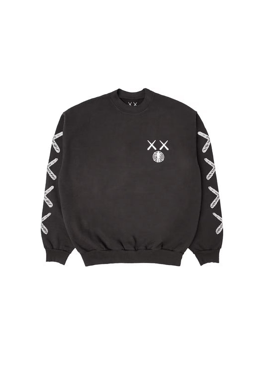 kid cudi kaws crewneck