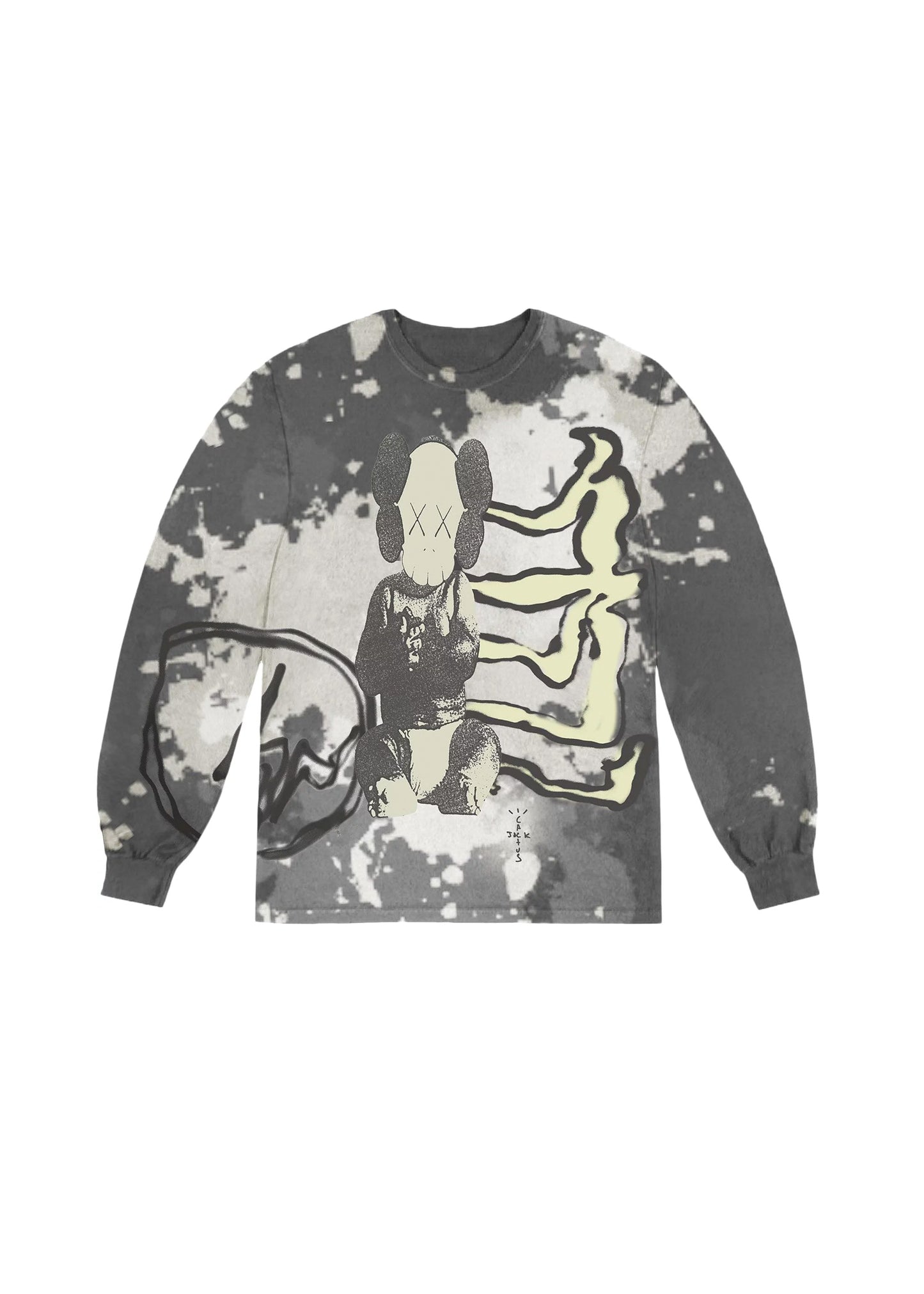Long-sleeve Cactus Jack by Travis Scott & Kaws